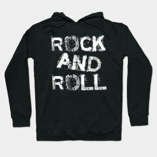 Rock and Roll logo Hoodie